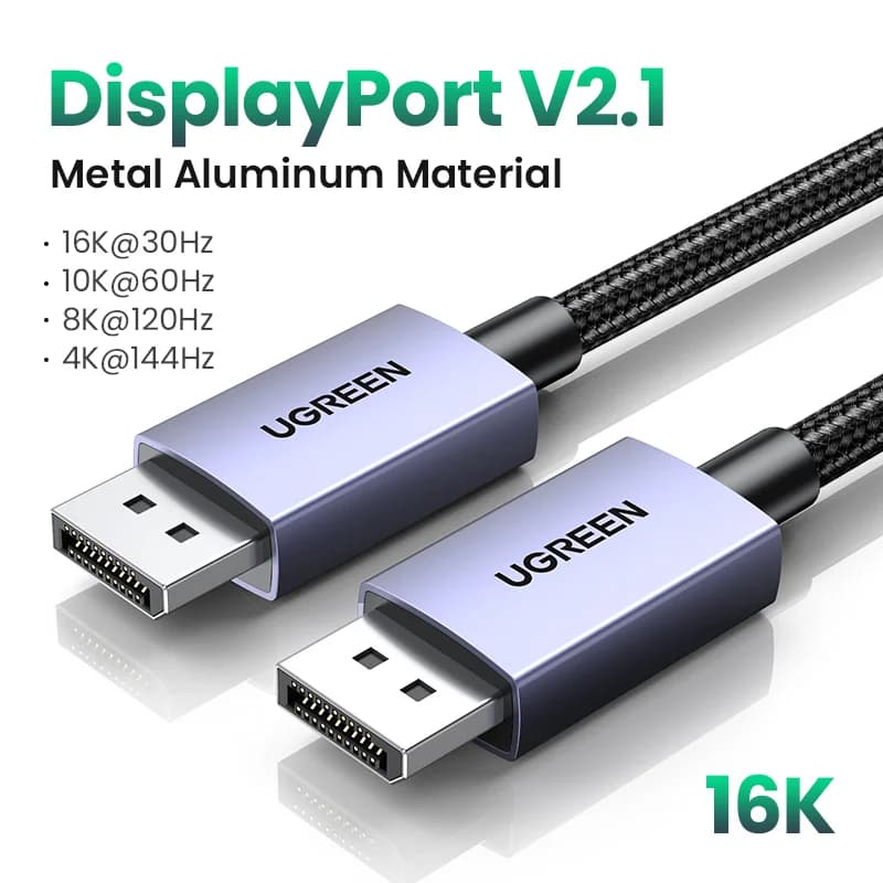 DisplayPort 8K Video Cable