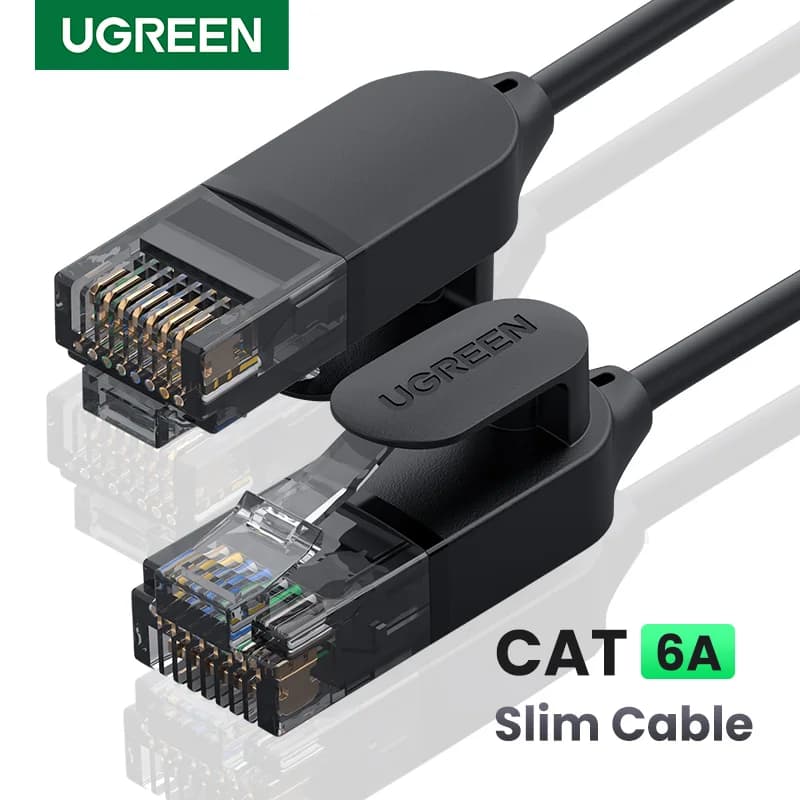 Cat 6a Ethernet Cable, 10Gbps Network Patch Cord