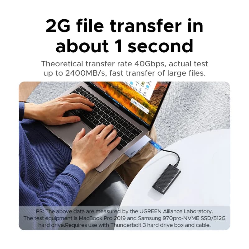 6-in-2 USB-C Hub with 4K HDMI and Card Reader