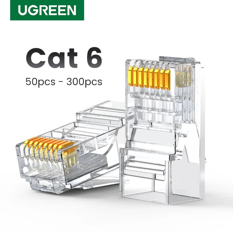 Cat6 RJ45 Ethernet Network Cable Connectors