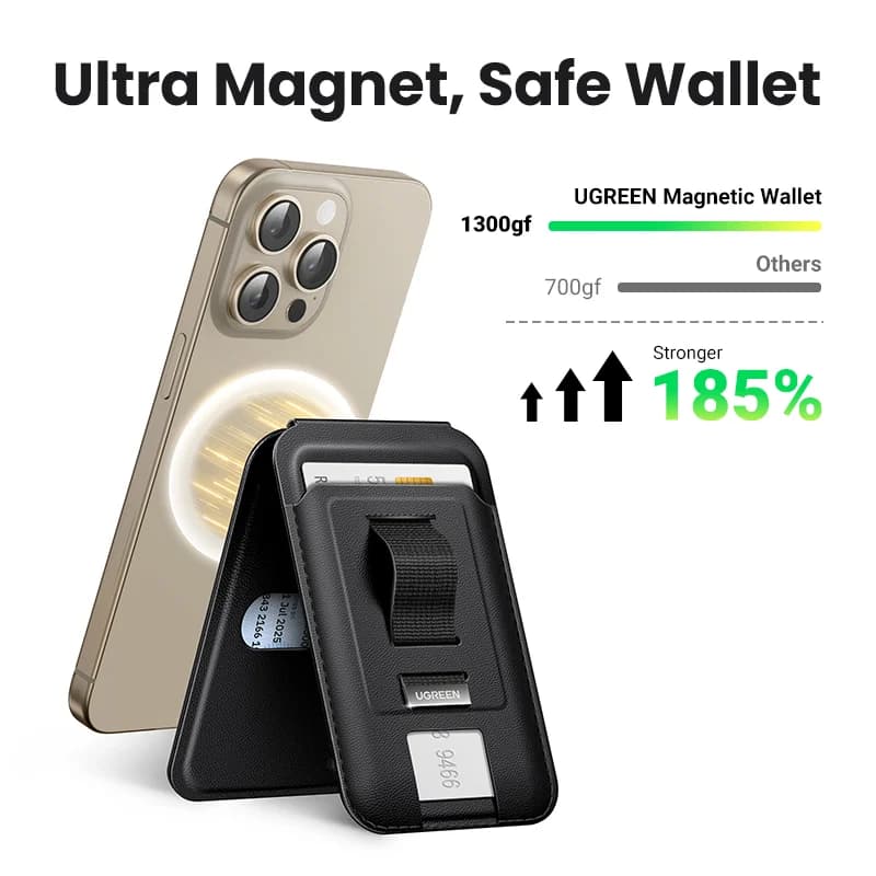 Magnetic Card Holder Wallet for MagSafe iPhone