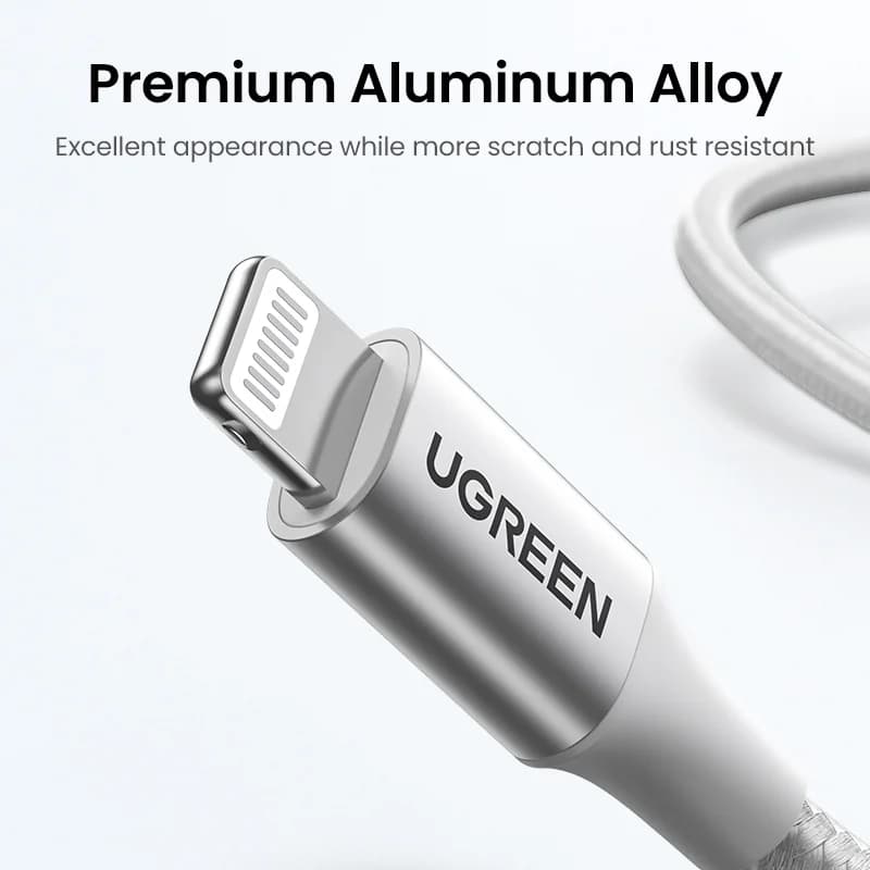 MFi USB-C to Lightning Cable, 30W PD Fast Charge