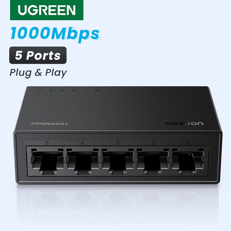 5-Port Gigabit Ethernet Network Switch