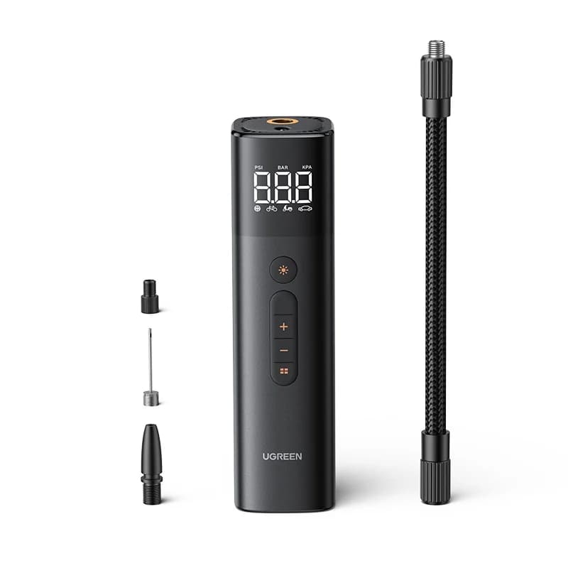 Portable Digital Tire Inflator with LCD Display