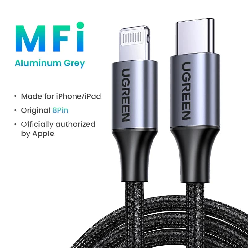 20W USB-C to Lightning PD Cable