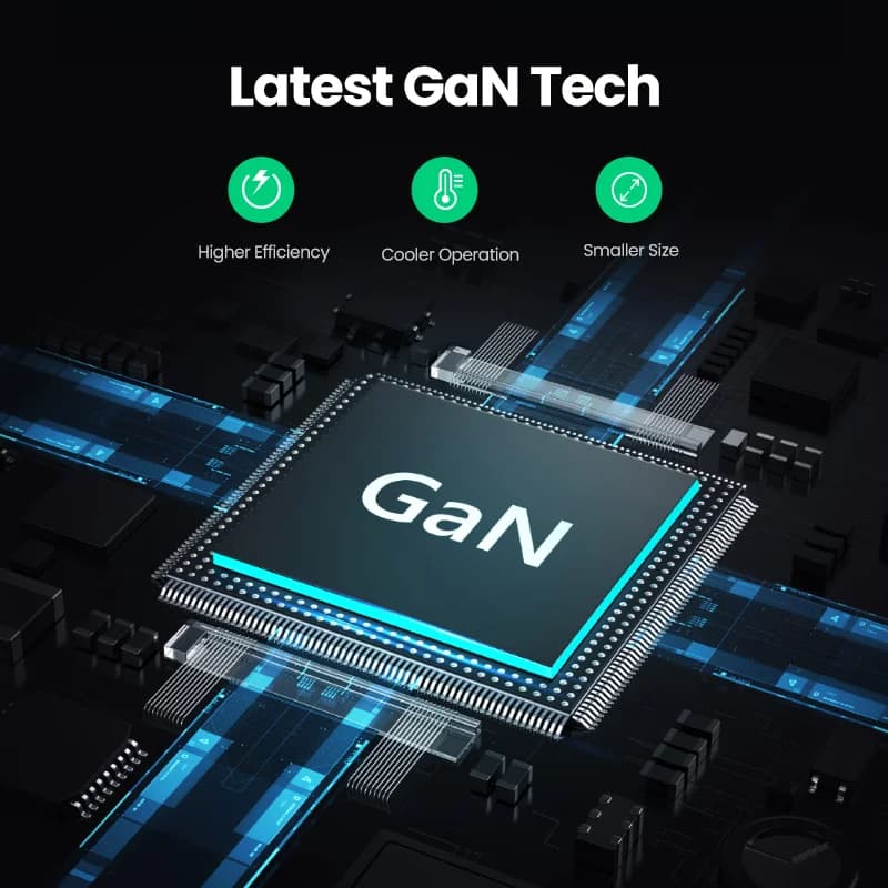 100W GaN USB-C Fast Charger, UK Plug