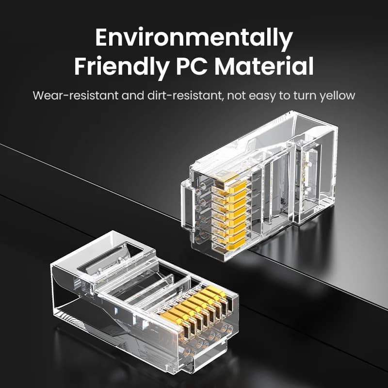 Cat6 RJ45 Ethernet Network Cable Connectors