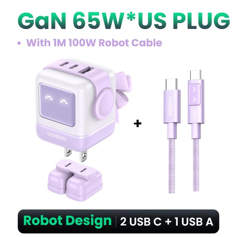 30W/65W GaN USB-C Fast Charger with PPS