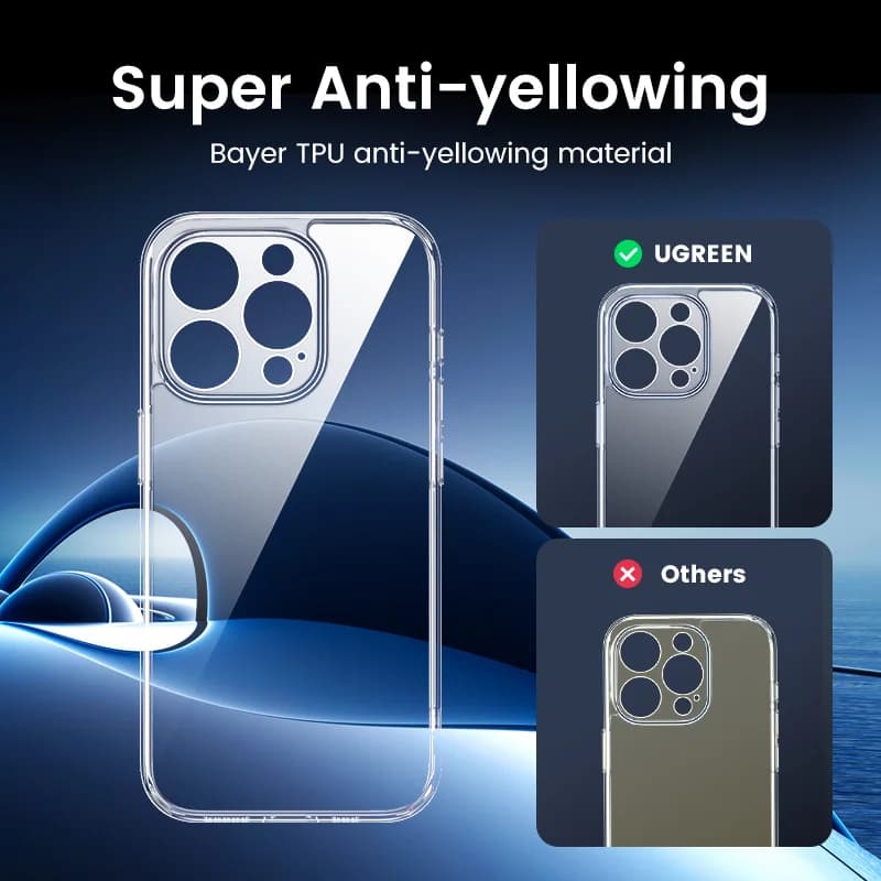 Shockproof Clear Transparent Case for iPhone
