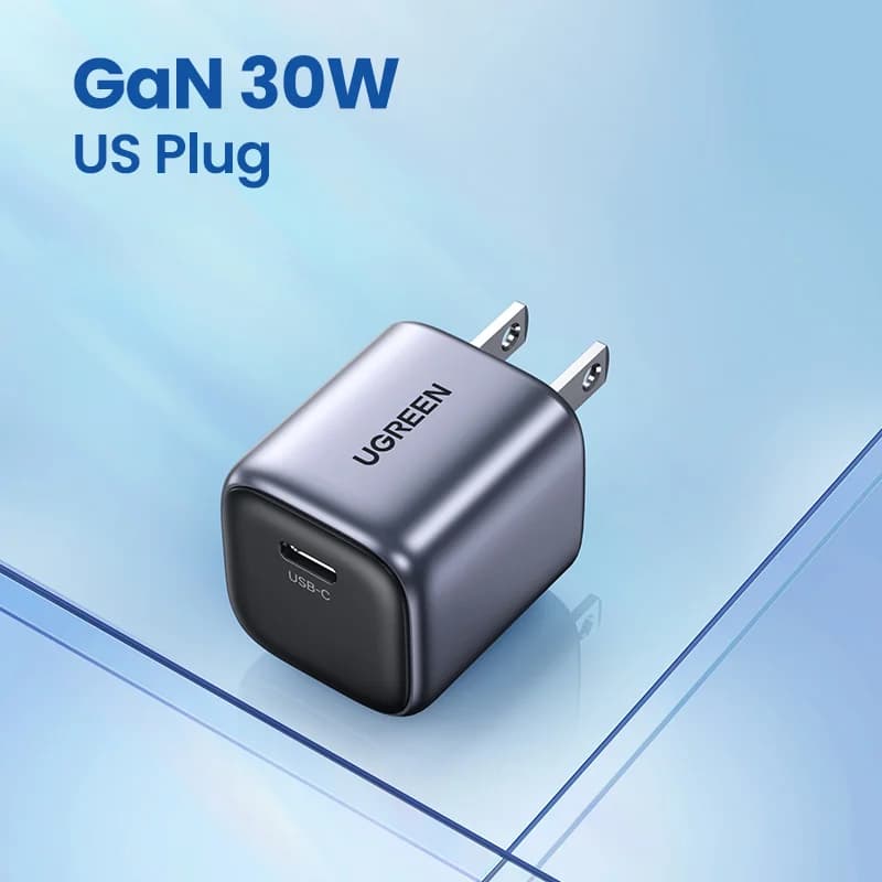 30W GaN USB-C Fast Charger with PD 3.0