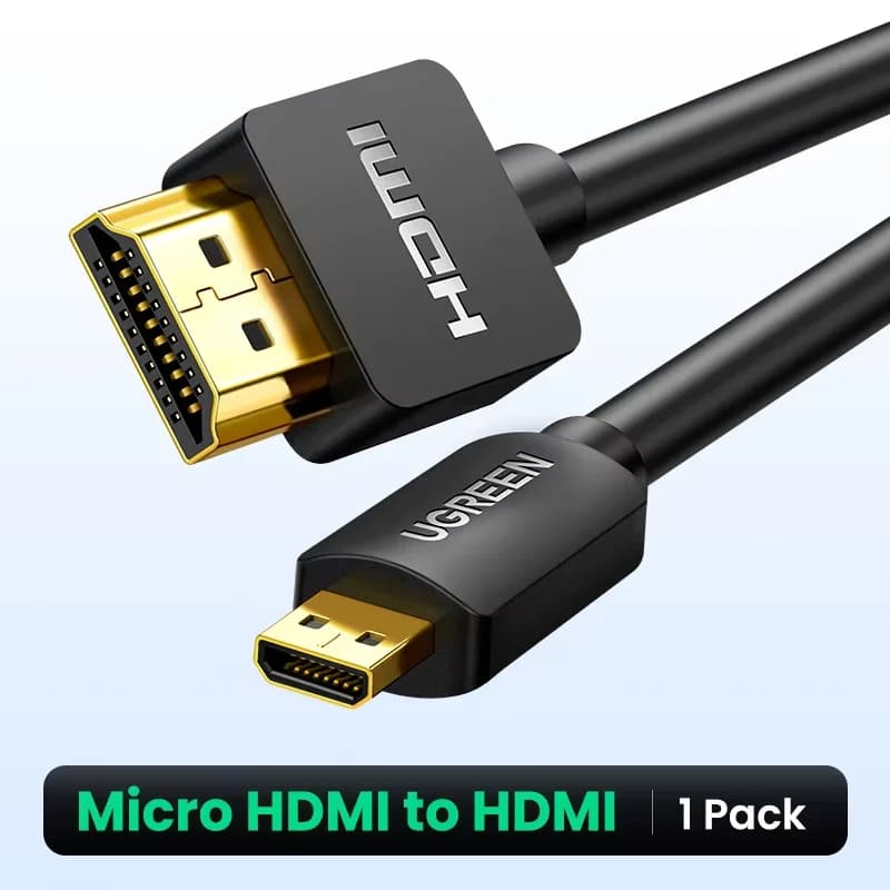 Micro HDMI to HDMI Cable 4K 60Hz