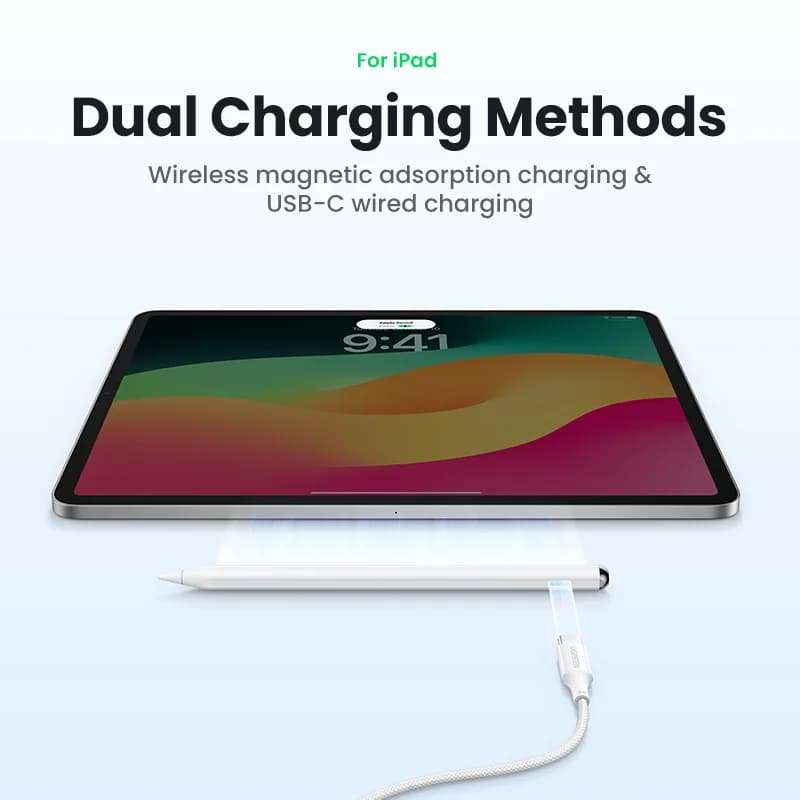 Wireless Stylus Pen with Palm Rejection for iPad