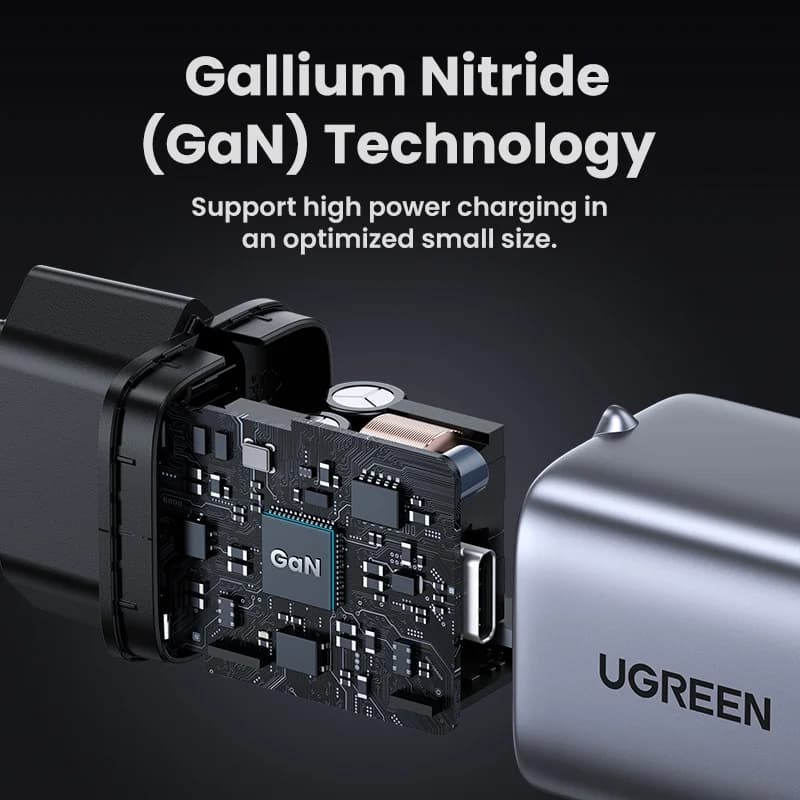 30W GaN USB-C Fast Charger with PD 3.0