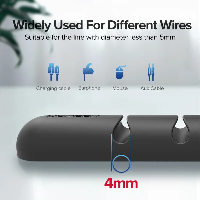 Silicone USB Cable Organizer Clips