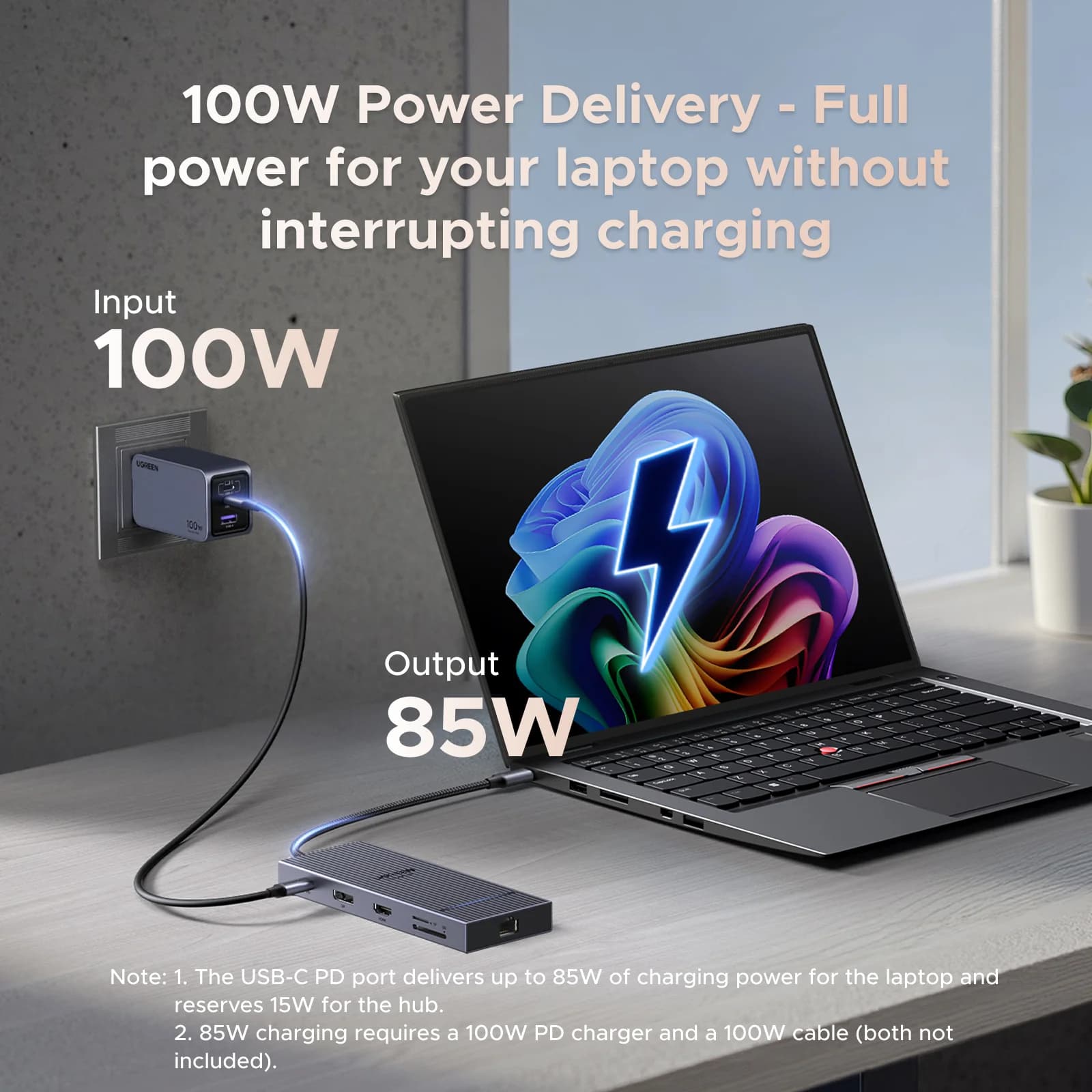 11-in-1 USB-C Hub, 4K@120Hz, 10Gbps, PD100W