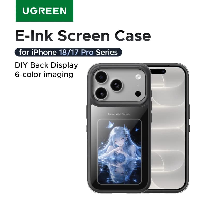 E-Ink Screen Magnetic Case for iPhone Pro Max