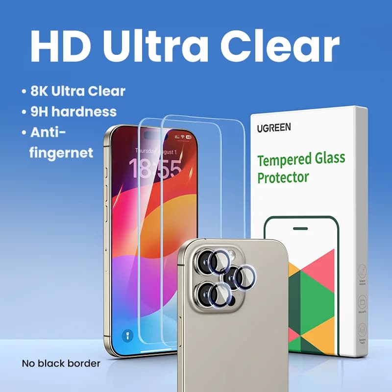Tempered Glass Screen Protector for iPhone