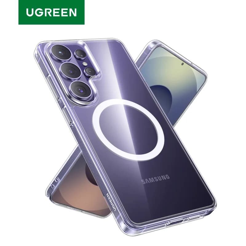 Magnetic Clear Phone Case for Galaxy S26 Ultra