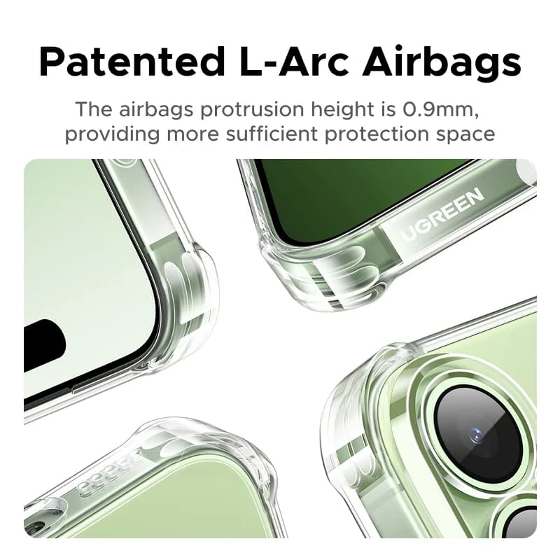 Clear Shockproof Airbag Case for iPhone