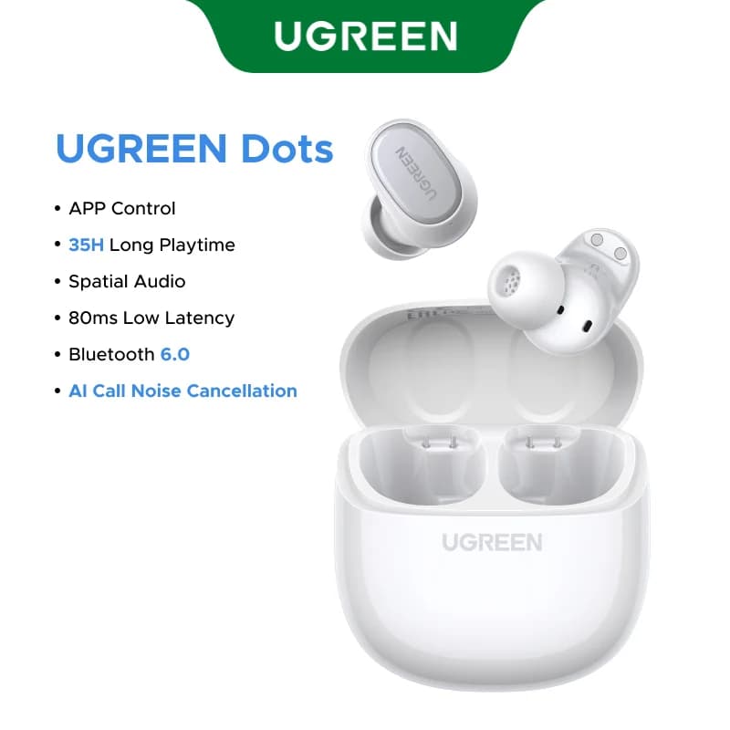 Wireless Earbuds with Bluetooth 6.0 and App Control