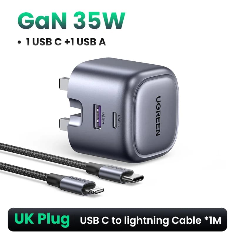 35W GaN USB-C PD Fast Charger