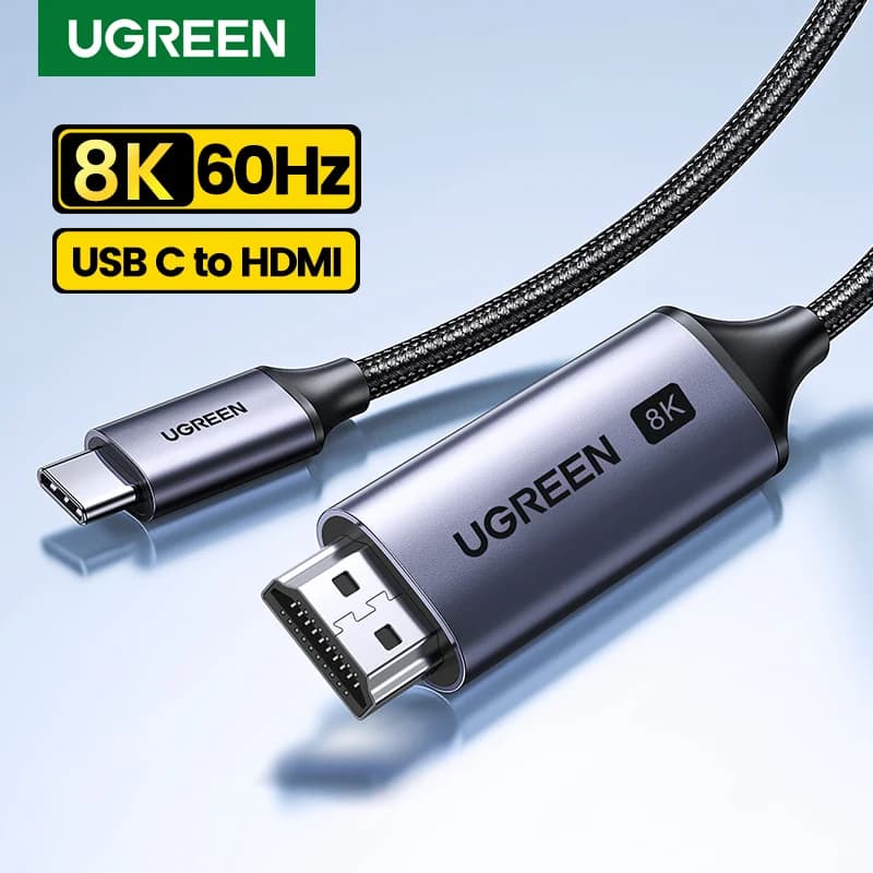 USB-C to 8K HDMI Cable, 60Hz, 4K 120Hz