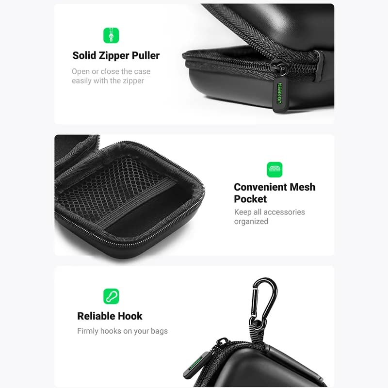 Hard Shell Earphone Storage Case