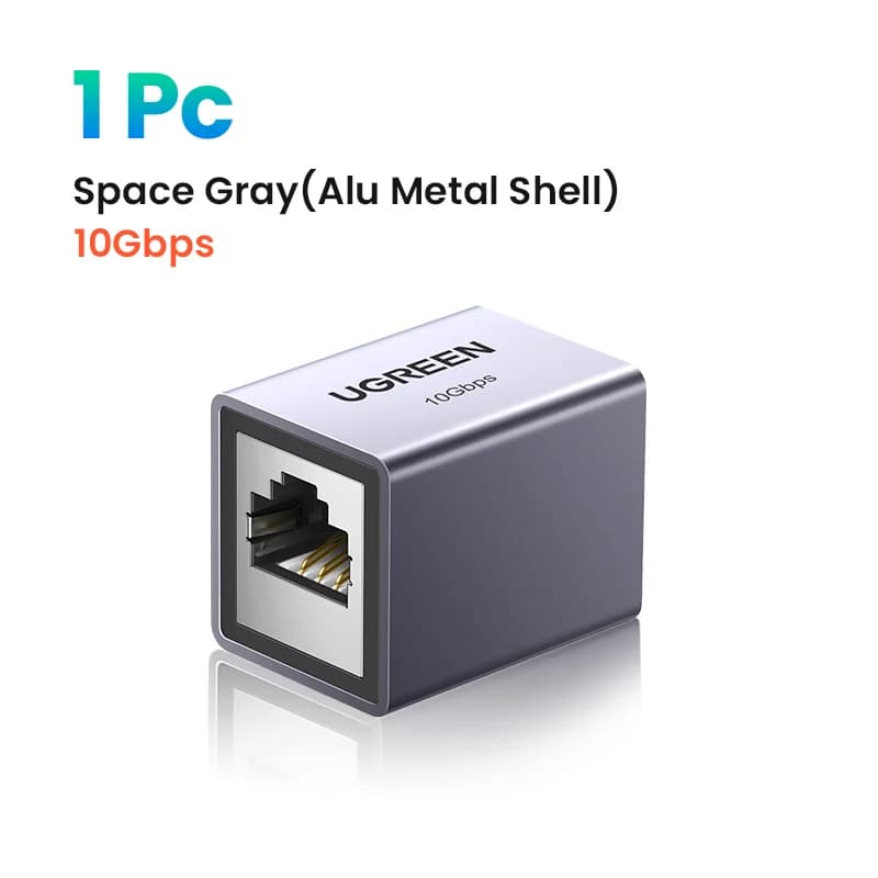 RJ45 Ethernet Female-to-Female Coupler Adapter