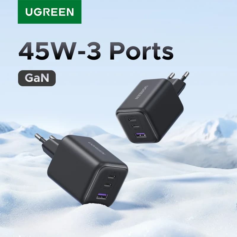45W GaN USB-C PD Charger with PPS