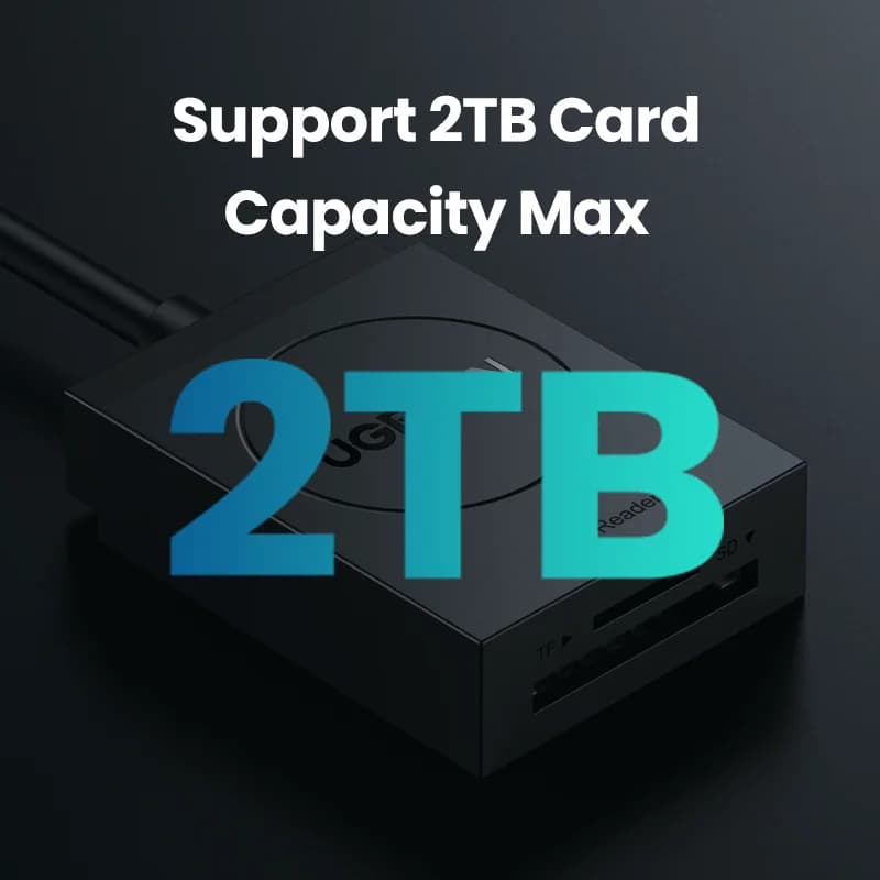 2-in-1 USB 3.0 SD and MicroSD Card Reader