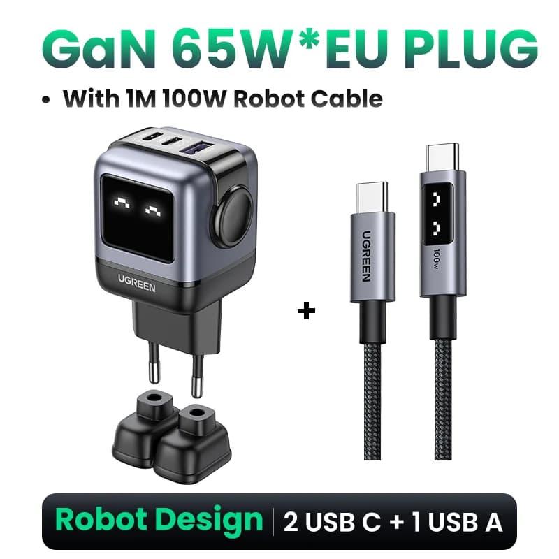 65W GaN USB-C Fast Charger with PPS