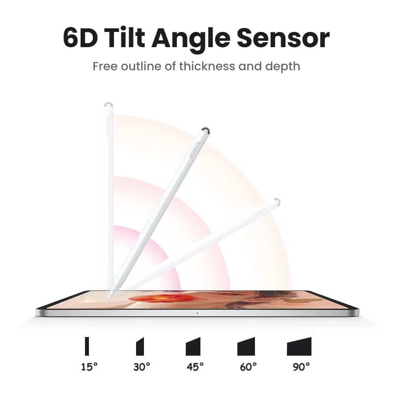 Wireless Stylus Pen with Palm Rejection for iPad
