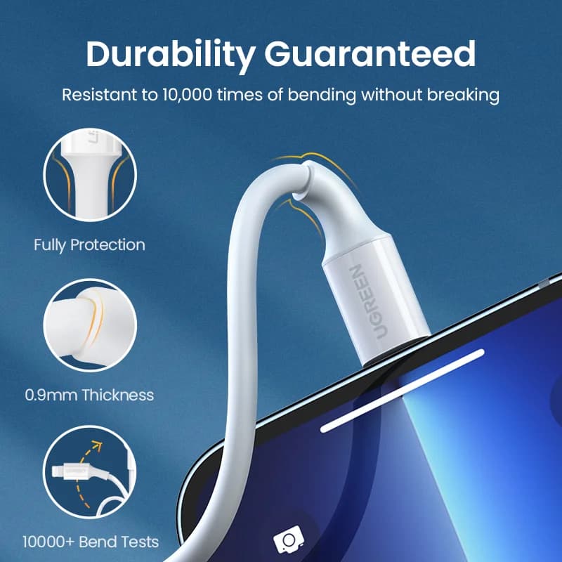 MFi Certified USB to Lightning Fast Charging Cable