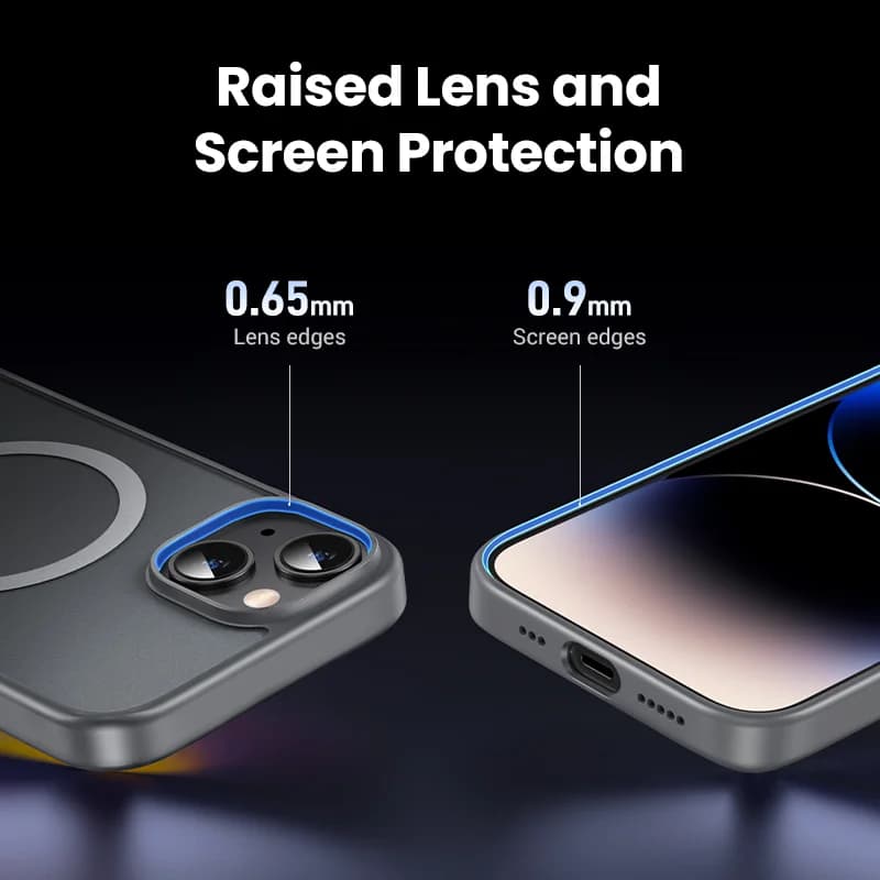 Matte Magnetic Shockproof Case for iPhone