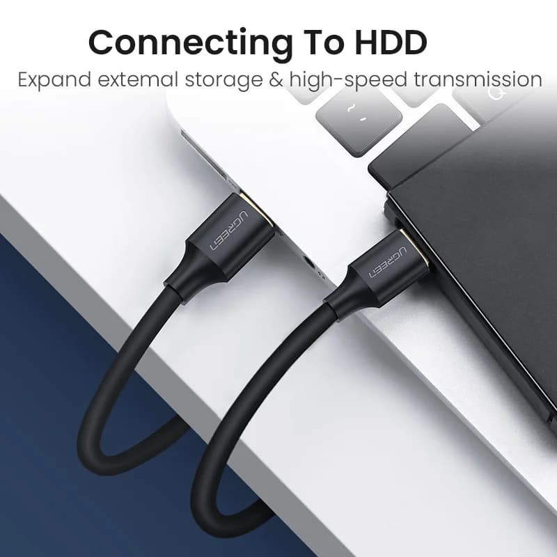 Mini USB to USB Data and Charging Cable