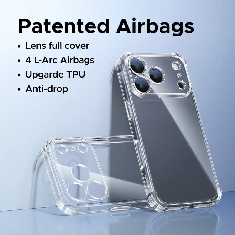 Clear Shockproof Airbag Case for iPhone