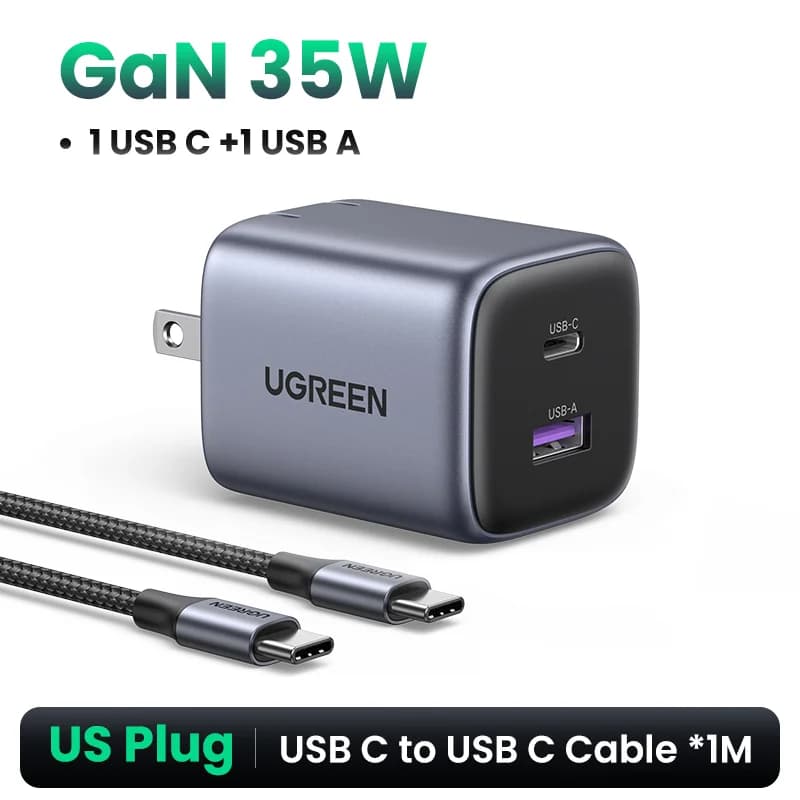 35W GaN USB-C PD Fast Charger