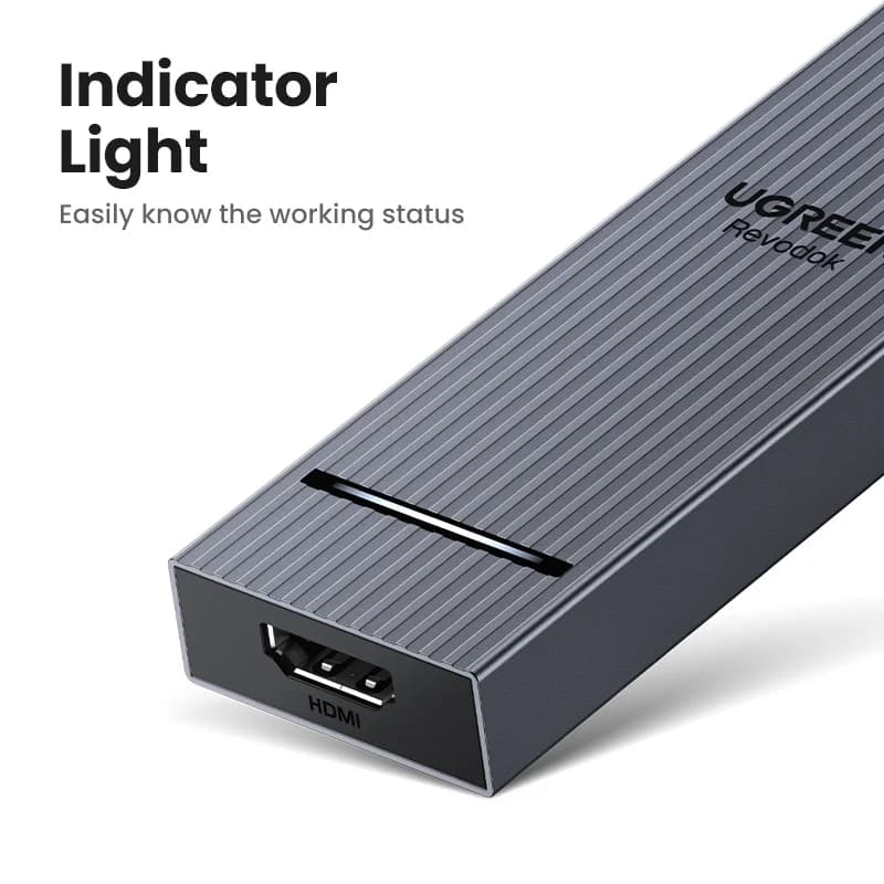 USB-C Hub with 4K HDMI & 100W PD