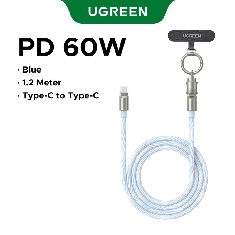 PD60W USB-C Lanyard Charging Cable