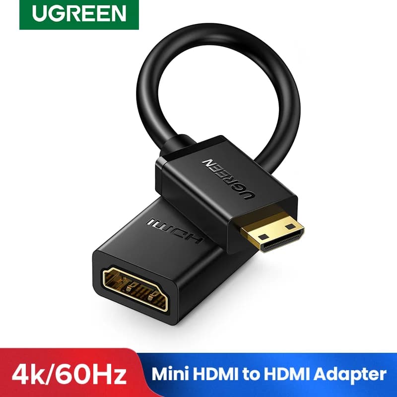 Mini HDMI to Standard HDMI 4K Adapter Cable
