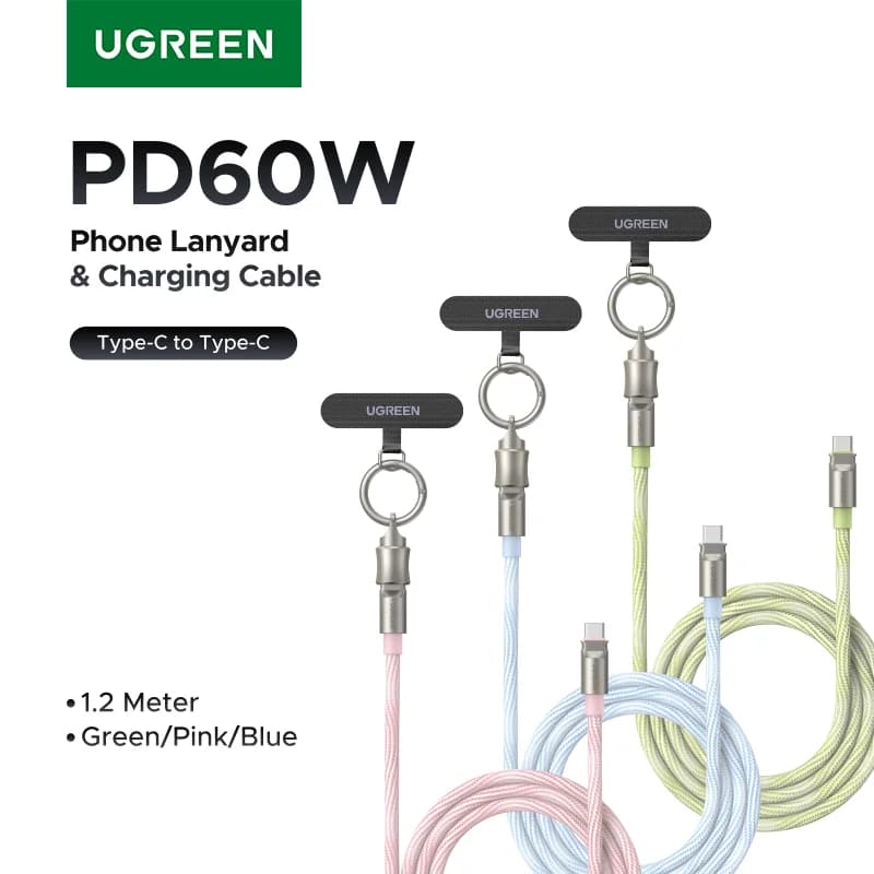 PD60W USB-C Lanyard Charging Cable