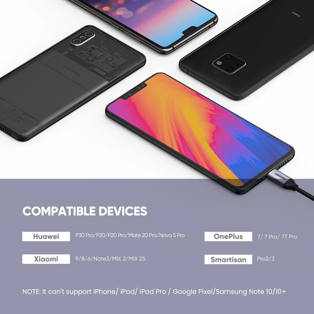 USB-C to 3.5mm AUX Audio Adapter Cable