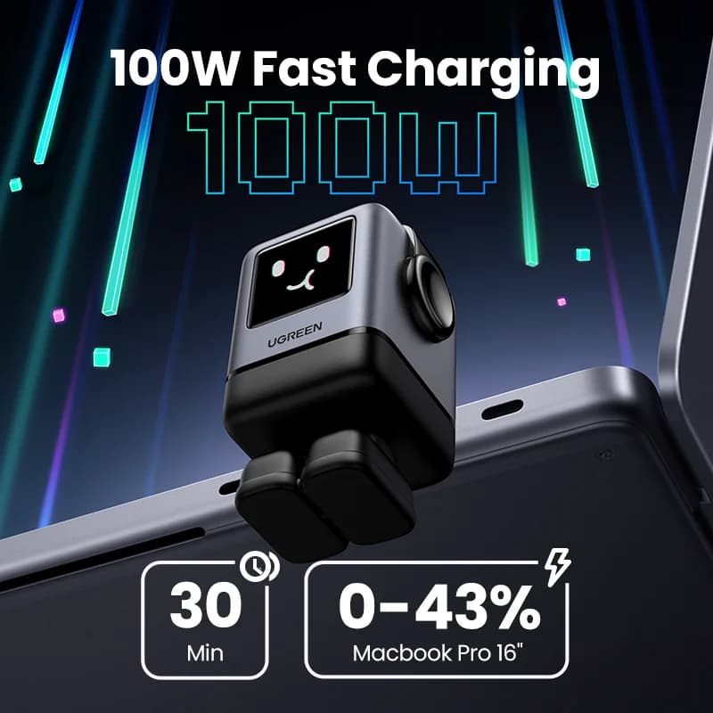 100W GaN USB-C Fast Charger with PPS