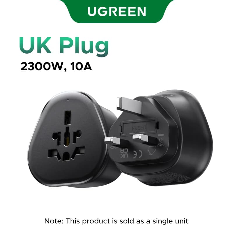 Universal Travel Adapter with Extension Socket