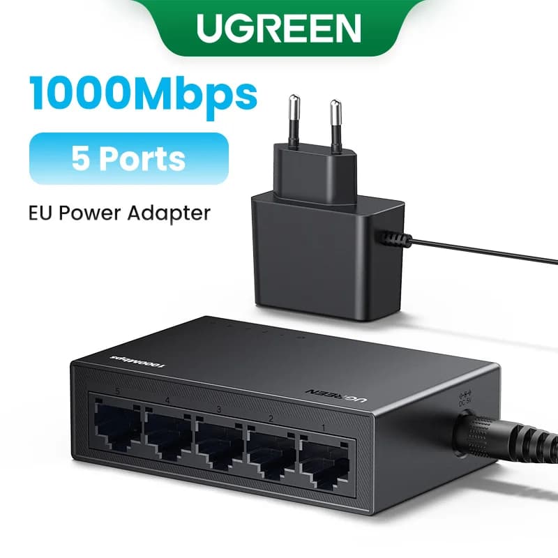 5-Port Gigabit Ethernet Network Switch