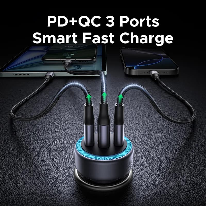30W USB-C PD Car Charger