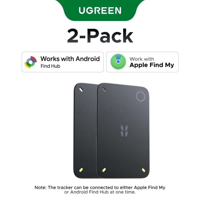 Slim Dual-System Bluetooth Item Tracker