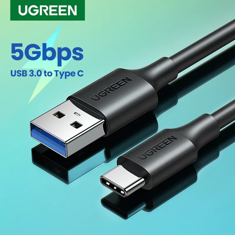 USB-C Data Cable, 5Gbps USB 3.0, 3A