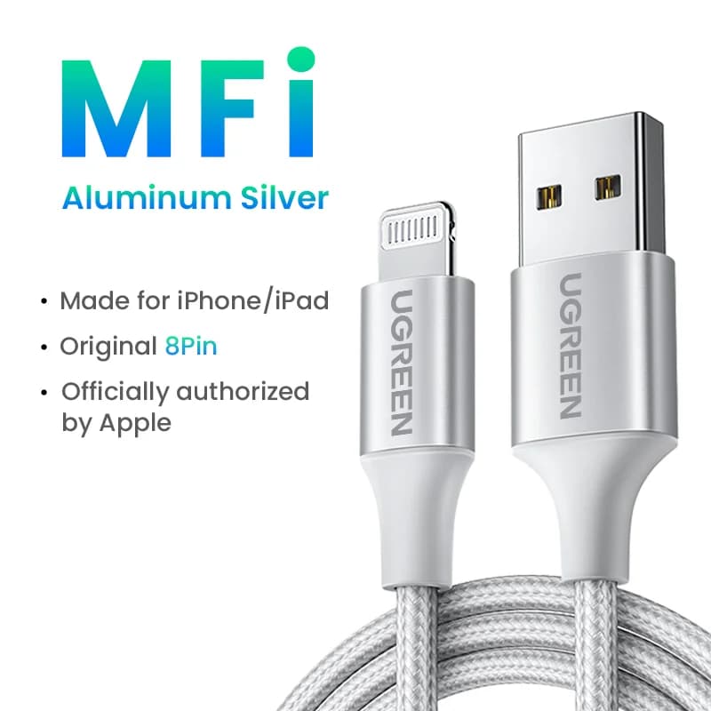 MFi Certified USB to Lightning Fast Charging Cable