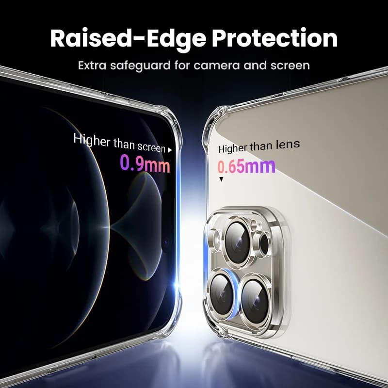 Shockproof Clear Protective Case for iPhone